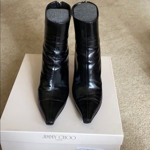 Jimmy Choo Daisy kid leather boot size 35